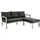 Brafab Delia Loungesofa hellgrau