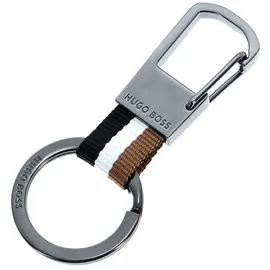 HUGO BOSS BOSS Schlüsselanhänger Iconic | Hochwertige Geschenkbox - 8 cm x 0.3 cm x 3.2 cm