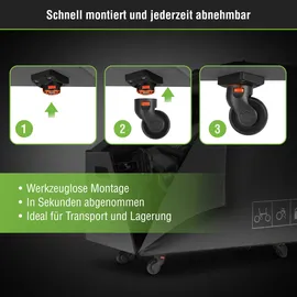 Sachsenrad Aufbewahrungstasche Faltrad-Transportbox 84 x 44 x 8 cm 1-tlg. schwarz