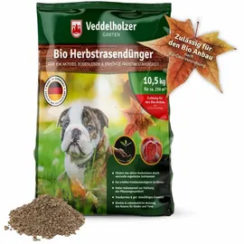 Veddelholzer Bio NPK Herbstrasendünger mit Langzeitwirkung 10,5 kg