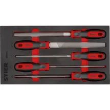 Stier Werkstattfeilen-Satz 200 mm H2 5-teilig