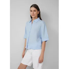 s.Oliver Kurzarmbluse Relaxed Fit Blau 44