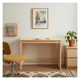 vidaXL Schreibtisch Braun 112 x 50 x 75 cm Massivholz Kiefer