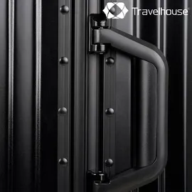 TRAVELHOUSE London Koffer-Set 3-tlg. schwarz