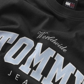 Tommy Jeans Varsity - T-Shirt - Herren - Black, - S,