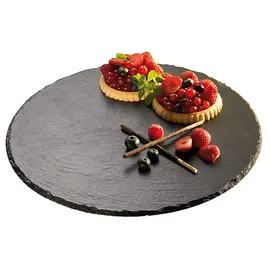 APS Servierplatte 32 cm, H: 2,5 cm,