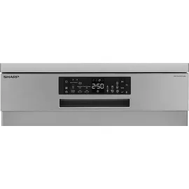 Sharp QW-NA25GF44BS-DE Geschirrspüler (freistehend, 598 mm breit, 44 dB (A), B)
