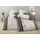 OTTO home Golfi Gestreift Grau 155 x 220 cm + 40 x 80 cm
