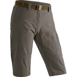 MAIER SPORTS Damen Caprihose Kluane Da-Capri el., teak, 38