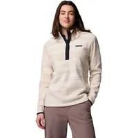 Columbia Benton Springs Printed 1/2 Snap in Beige - XL