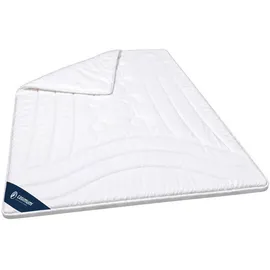 casimum Kamelhaardecke »LUXUS« – 100% Kamelhaar, Größe: 200x220 cm, warme Winterdecke, Bettdecke Kamelflaumhaar, casimum Weiß,