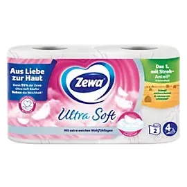Zewa Ultra Soft 4-lagig 2 x 150 Blatt