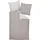 JANINE Interlock-Jersey59028 3 Gestreift Braun 155 x 200 cm + 80 x 80 cm
