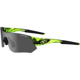 Tifosi Tsali Sonnenbrille - Crystal Neon Green, - Smoke/CAT3 + AC Red/CAT2 + Clear/CAT0