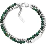 Emporio Armani Armband grün/silber EGS3316040 Größe 18