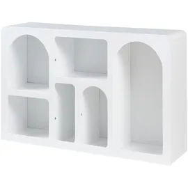 [en.casa] Sideboard Vågå 110 x 30 x 70 cm Weiß