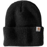 Carhartt Herren Knit Insulated Waffle Beanie Winter-Hut, Schwarz, Einheitsgröße - Einheitsgröße