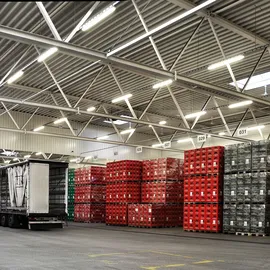 ETC Shop LED Feuchtraumleuchte 127,5 cm LED Röhre Garage Werkstattleuchte kaltweiß led Wannenleuchte 18 Watt, 1700lm 6400K, 6er Set