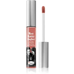 theBalm Meet Matt(e) Hughes Long Lasting Liquid Lipstick langanhaltender flüssiger Lippenstift Farbton Patient 7.4 ml