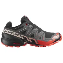 Salomon Speedcross 6 Gore-Tex Black/Fiery Red/Almond Milk 46