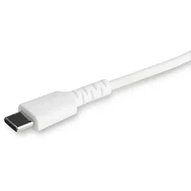 Startech StarTech.com 2m USB-C auf Lightning-Kabel - Hochbelastbare, robuste Aramidfaser - Lade-/Synchronisationskabel - Apple MFi-zertifiziert iPad/iPhone 12 - Weiß