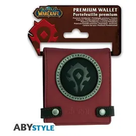 ABYstyle World of Warcraft Horde Geldbörse unisex rot
