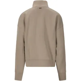 ATHLECIA Sweatshirt Half Zip Beige/Braun 42