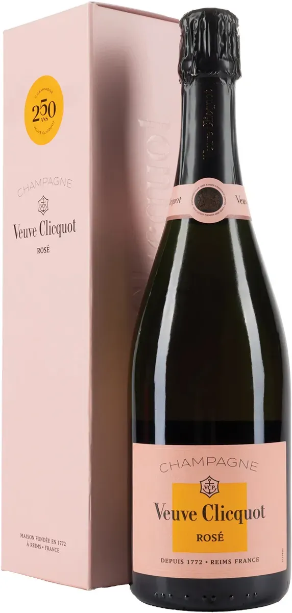 Veuve Clicquot Rosé Champagne in Giftbox