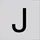 RZB Buchstabe "J" 99224.003.J