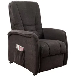 Relaxsessel Harry Dunkelbraun Nylon/Struktur
