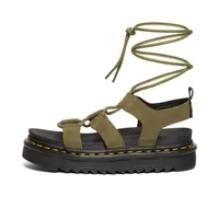 Dr. Martens Airwair Römersandalen Damen, oliv, 41 EU