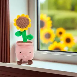 Animigos Funky Friends Kawaii Sonnenblume 30 cm Gelb