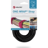 Velcro One Wrap® Strap 20mm x 230mm, 25 Stück, schwarz