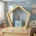 BABY VIVO Kinderregal Fünfeck aus Holz für Toniebox mit magnetischer Aufbewahrung für über 68 Tonies