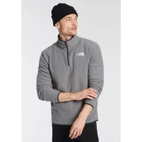 The North Face M 100 GLACIER 1/4 ZIP EU Herren Gr.L - Fleecepullover - grau