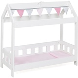 Bayer Chic 2000 507 95 Puppenbett, Cabin-Bett, 3 Jahre to 8 Jahre, Stars grau, 56 x 25 x 54 cm