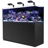 Red Sea REEFER 750 Deluxe (G2 - Modelljahr 2022) 3 x ReefLed 160 Meerwasseraquarium mit Unterschrank schwarz