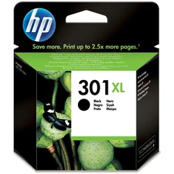 HP 301XL Schwarz Original Druckerpatrone mit hoher Reichweite