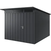 hörmann stauraumsysteme Juno Gerätehaus 2,62 x 3,10 m Anthrazitgrau