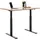 TOPSTAR Schreibtisch E-Table Buche / Schwarz