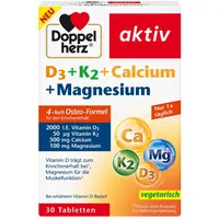 Queisser Doppelherz D3 + K2 + Calcium + Magnesium