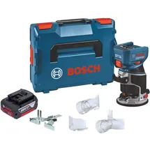 Bosch GKF 18V-8 Akku Kantenfräse 18 V 8,0 mm + 1x Akku 4,0 Ah + L-Boxx