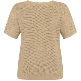 Cartoon Strickpullover Beige/Gold 36
