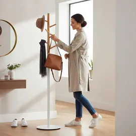 Haku-Möbel Garderobenständer CLIFF 30 x 175 cm Bambus