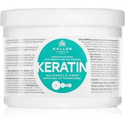 Kallos KJMN Professional Keratin Maske für die Haare mit Keratin 500 ml