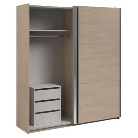 Parisot Schiebetürenschrank Swing 178 x 203 x 0 cm Beige