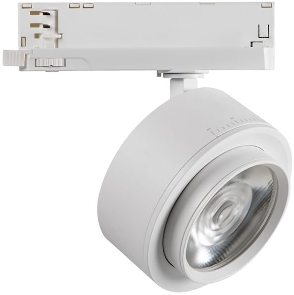 Kanlux LED-Stromschienen-Strahler "BTL" 28W 930 15°-45° verst. Abstrahlwinkel Weiß