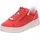 Marco Tozzi Damen Plateau Sneaker mit Schnürsenkeln Freizeit, Rot (Cherry Comb), 38 EU