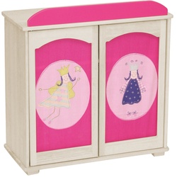 Puppenkleiderschrank Happy Fee 1 St braun