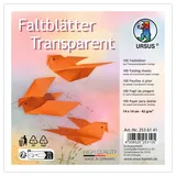 Ursus Transparentpapier 14 x 14 cm 100 Blatt orange